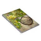 Bed op Breakfast Gastenboek Wijnland Wijngaard Notitieboek (Rechterzijde)