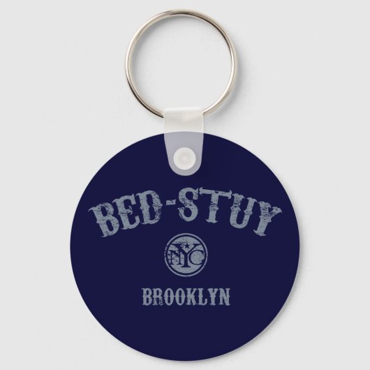 Bed-Stuy Sleutelhanger (Voorkant)
