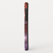 Bed van bloemen kleurrijke, dunne Abstracte fracta Case-Mate iPhone Case (Achterkant/links)