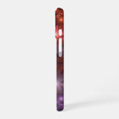 Bed van bloemen kleurrijke, dunne Abstracte fracta iPhone 16 Hoesje (Linkerkant)