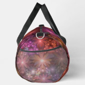 Bed van bloemen kleurrijke, dunne Abstracte fracta Plunjezak (Rechts)