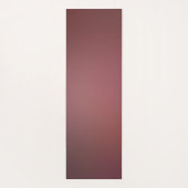 Bed van bloemen kleurrijke, dunne Abstracte fracta Yogamat (Achterkant)