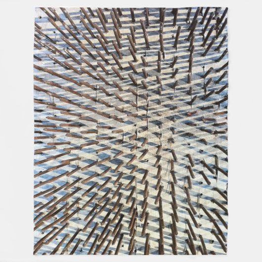 BED VAN DE NAILS FLEECE BLANKET DEKEN (Voorkant)