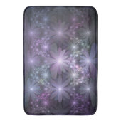 Bed van Flowers Trendy Shiny Abstract Fractal Art Badmat (Voorkant Verticaal)