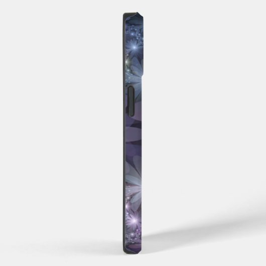 Bed van Flowers Trendy Shiny Abstract Fractal Art Case-Mate iPhone Case (Achterkant / Rechts)