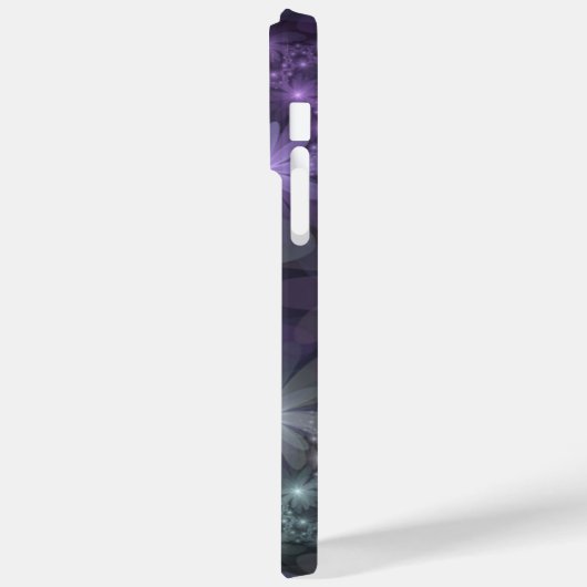 Bed van Flowers Trendy Shiny Abstract Fractal Art Case-Mate iPhone Case (Achterkant / Links)