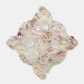 Bed van Rozen Bruiloft Take Out Favor Boxes Bedankdoosjes (Uitgevouwen)