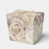 Bed van Rozen Bruiloft Take Out Favor Boxes Bedankdoosjes (Achterkant)