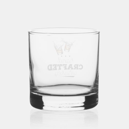 bedacht whisky glas (Achterkant)