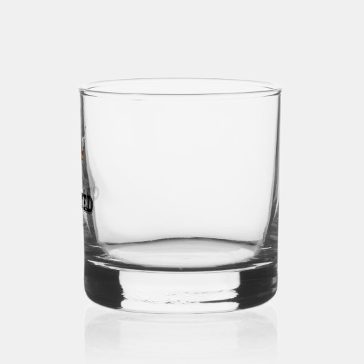 bedacht whisky glas (Links)