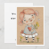 Bedachtzaam - Lijst-able Notecard/Print Kaart (Voorkant / Achterkant)