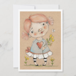 Bedachtzaam - Lijst-able Notecard/Print Kaart