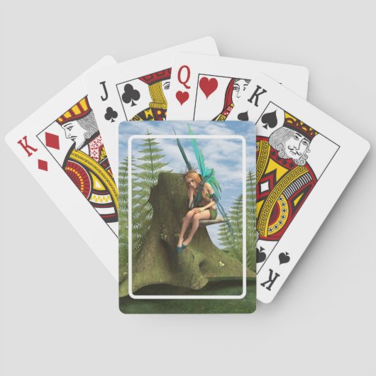 Bedachtzame Fee Pokerkaarten (Achterkant)