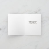 Bedank een bruidsmeisje Huwelijk Bedankt (Binnen)