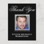 Bedank Foto Ansichtkaart Briefkaart (Voorkant)