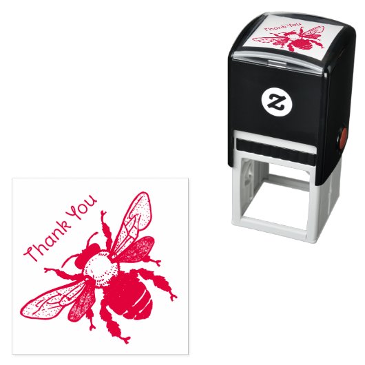 Bedank herbruikbare inktstempel zelfinktende stempel (In situ)