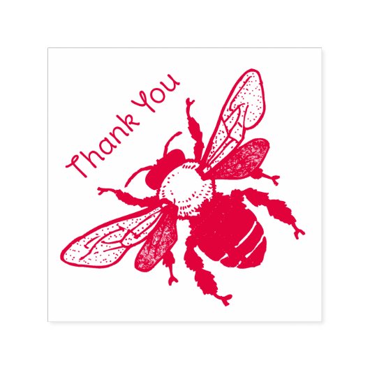 Bedank herbruikbare inktstempel  zelfinktende stempel (Design)