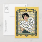 Bedank-je_C_-ansichtkaart Briefkaart (Voorkant / Achterkant)