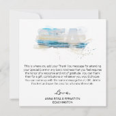 *~* BEDANK JE Zonnewegolven AR7-kaart Kaart (Achterkant)