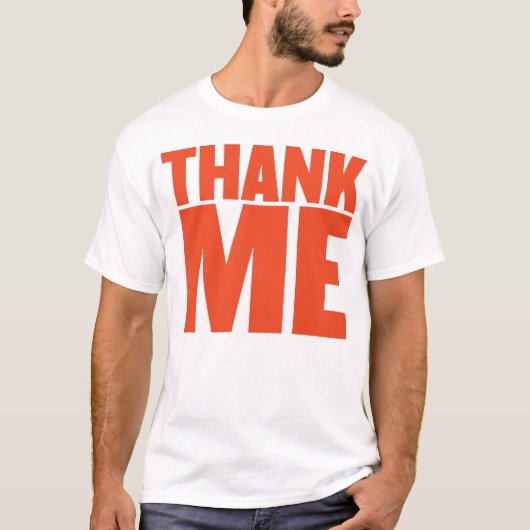 Bedank Me T-shirt (Voorkant)