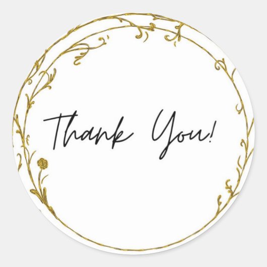 Bedank sticker (Voorkant)