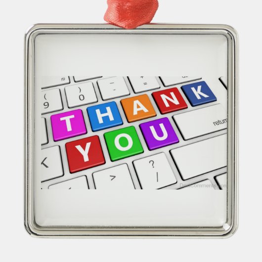 *BEDANK U* 2 IEMAND SPECIALE AANWIJZING VOOR IEDER METALEN ORNAMENT (Voorkant)