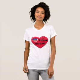 Bedank vandaag een VETERAN voor je VRIJHEID! T-shirt