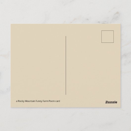 bedankbericht/herinneringsbericht briefkaart (Achterkant)