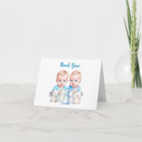Bedankbriefjes voor babyshower of cadeau voor nieu