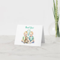 Bedankbriefjes voor babyshower of cadeau voor nieu