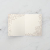 Bedankbriefjes - Wings of Love Trouwcollectie Bedankkaart (Binnen)