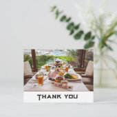 Bedanken bij hotel briefkaart (Staand voorkant)