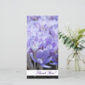 Bedankingsfotokaart Bedankkaart (Staand voorkant)