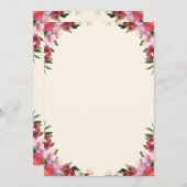 Bedankingsuitnodigingskaart Bedankkaart (Voorkant / Achterkant)