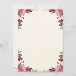 Bedankingsuitnodigingskaart Bedankkaart