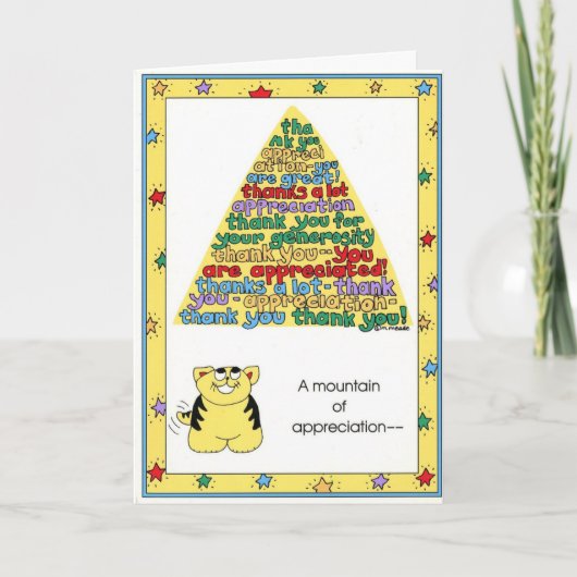 BEDANKKAART (Voorkant)