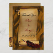  bedankkaart (Voorkant / Achterkant)