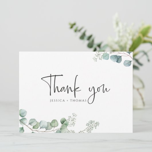 Bedankkaart (Staand voorkant)