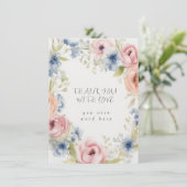 Bedankkaart (Staand voorkant)