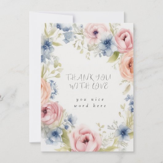 Bedankkaart (Voorkant)