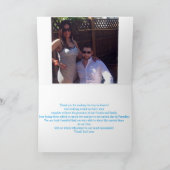 Bedankkaart Bestemming Trouwen (Binnen)