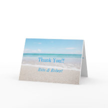 Bedankkaart Bestemming Trouwen