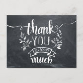 Bedankkaart Briefkaart (Voorkant)