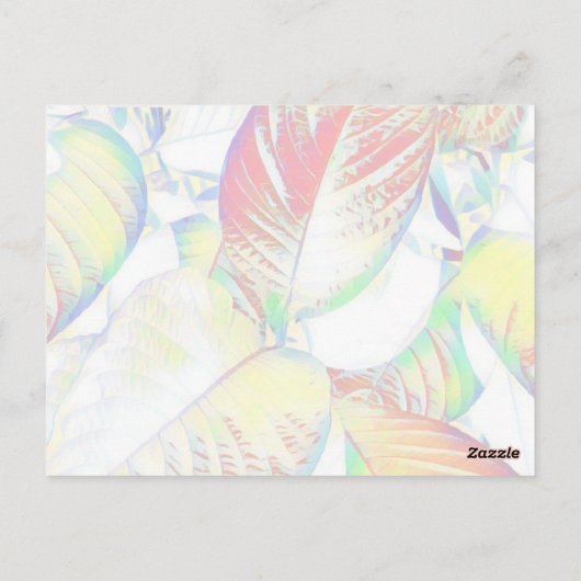 Bedankkaart Briefkaart (Achterkant)