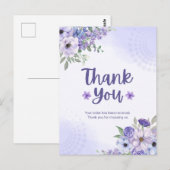 Bedankkaart Briefkaart (Voorkant / Achterkant)