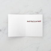 Bedankkaart Cowboy Western Bull Theme Original (Binnen)