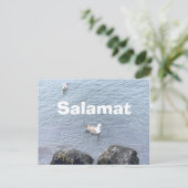 BEDANKKAART IN HET FILIPIJNS BRIEFKAART (Staand voorkant)