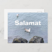 BEDANKKAART IN HET FILIPIJNS BRIEFKAART (Voorkant / Achterkant)