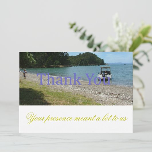 Bedankkaart Kaart (Staand voorkant)