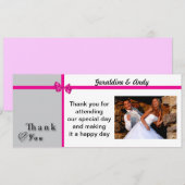 Bedankkaart Kaart (Voorkant / Achterkant)